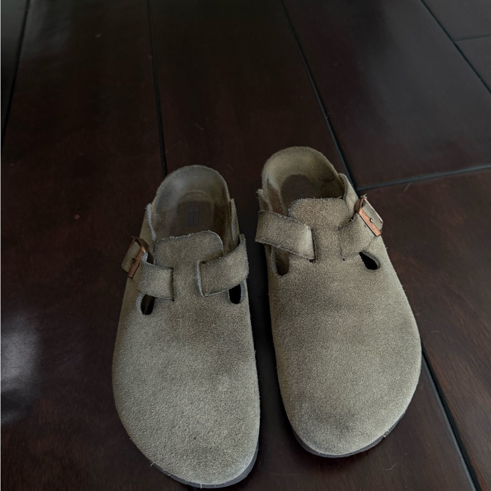 Birkenstock Boston clogs tan/ brown - Picture 2 of 4